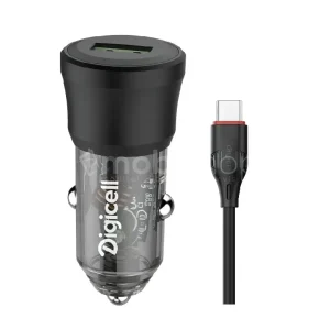 Digicell Auto Punjač 48W (Lightning kabl)